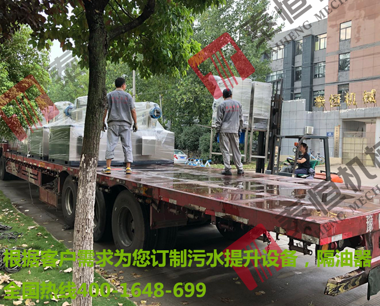 臺州市地產項目合作隔油提升器，污水提升器.jpg
